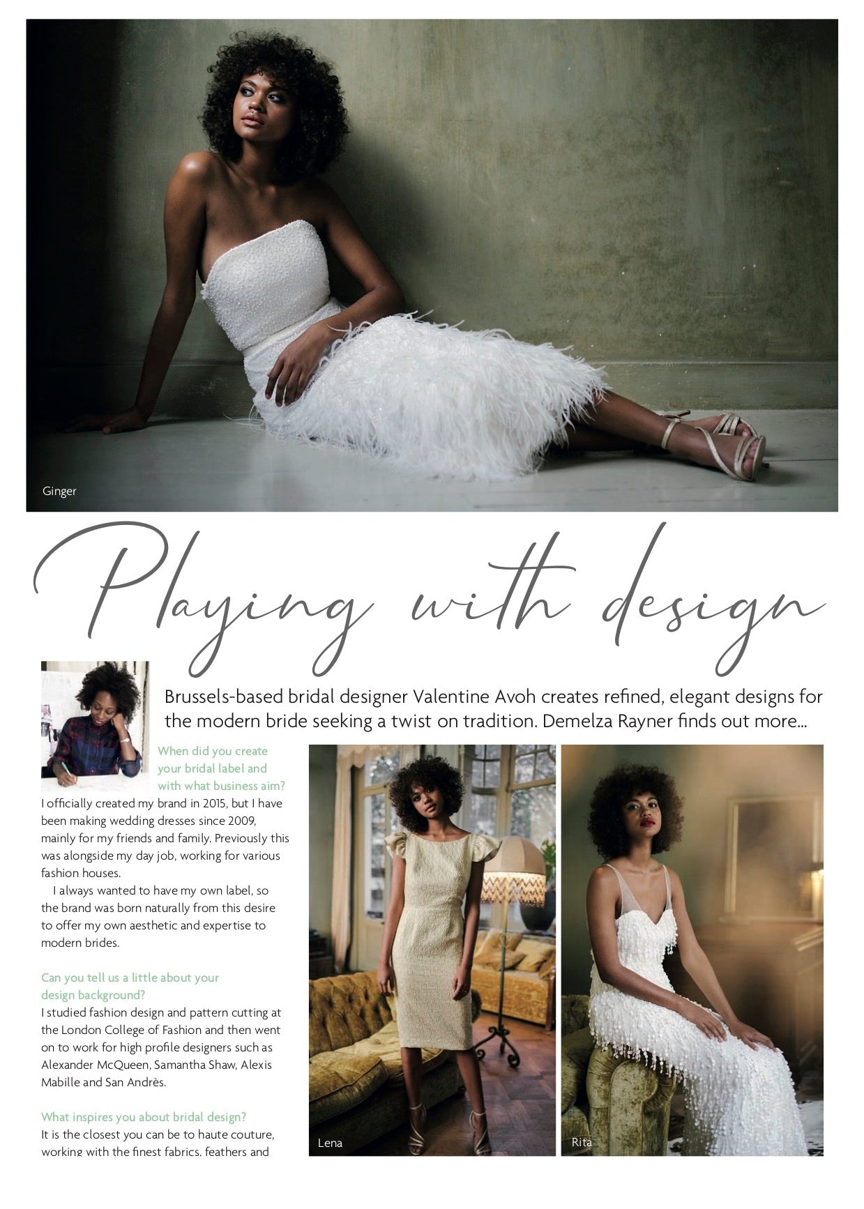 Attire Bridal - Atelier Valentine Avoh