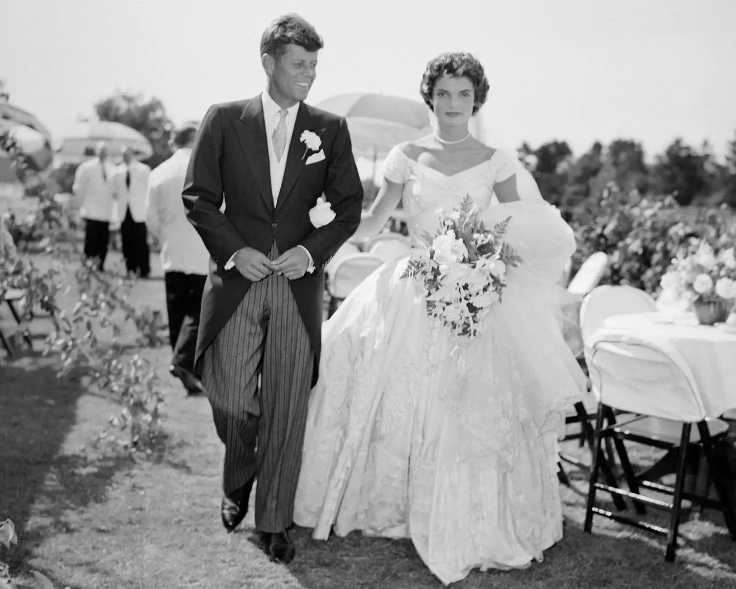 robe de mariée jackie kennedy par ann lowes